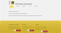 Desktop Screenshot of hebronharvestfair.biz